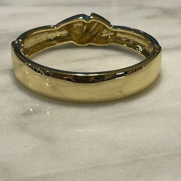 banana republic silver gold tone knot bracelet - Picture 4 of 8